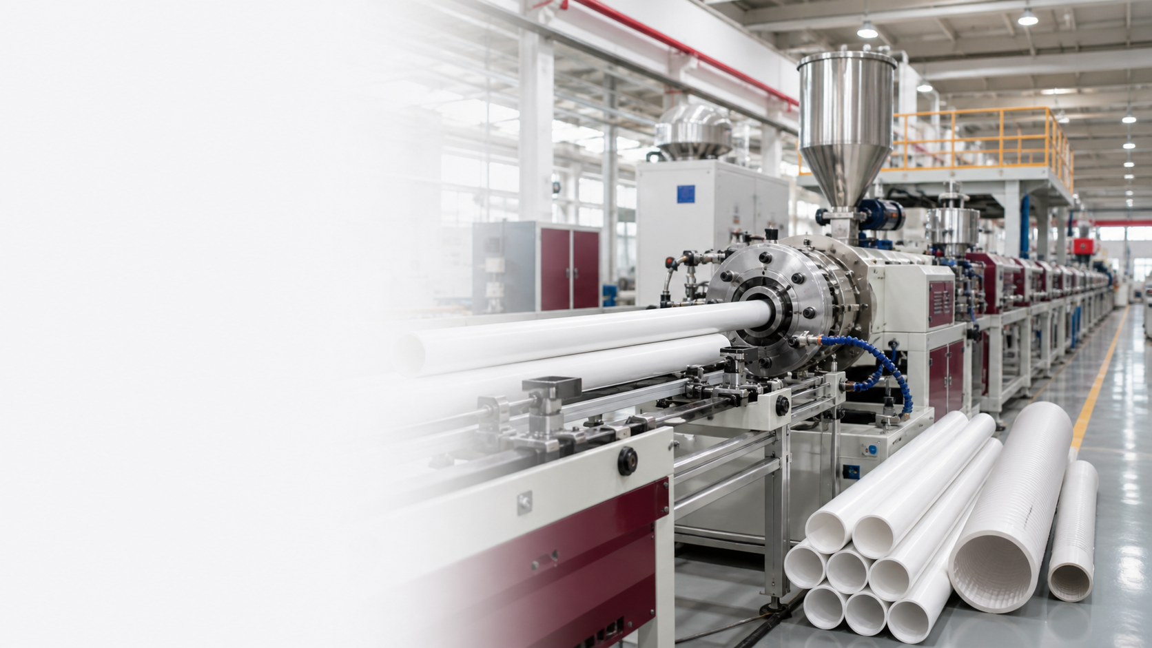 Illustrative pipe production line